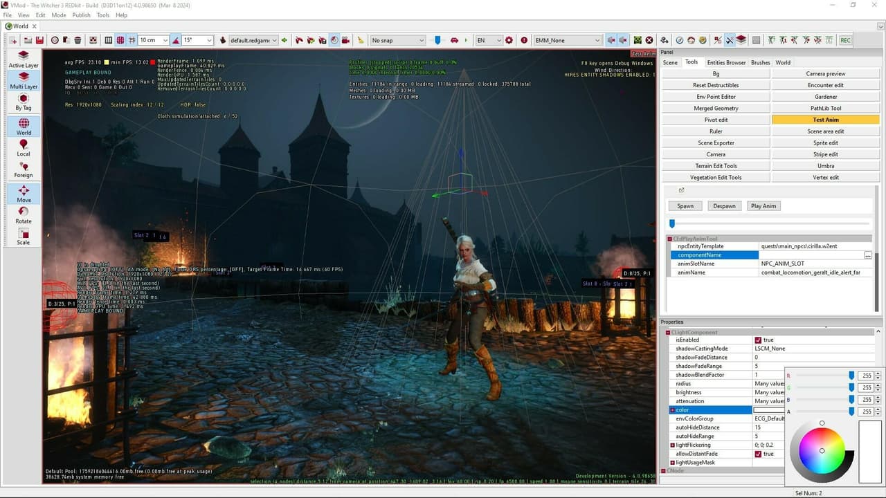 The Witcher 3 REDkit screenshot 3