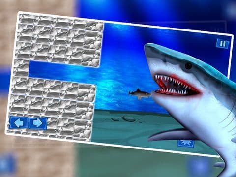 Shark Winter Emergency: The Ocean Underwater Fish Attack For Food - Free screenshot 2