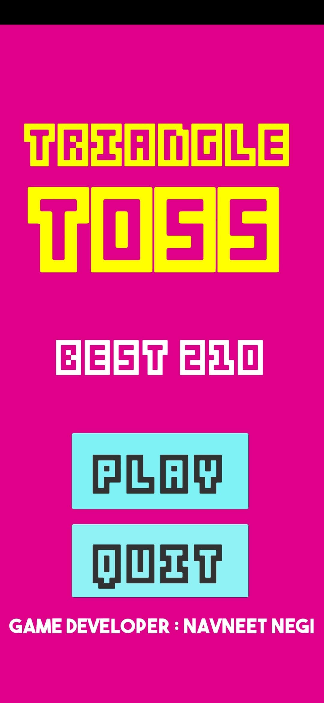 Triangle Toss screenshot 2
