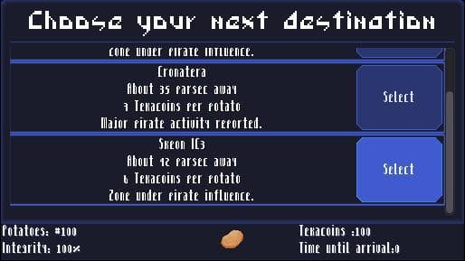 Cosmic Potato Trader Simulator screenshot 2