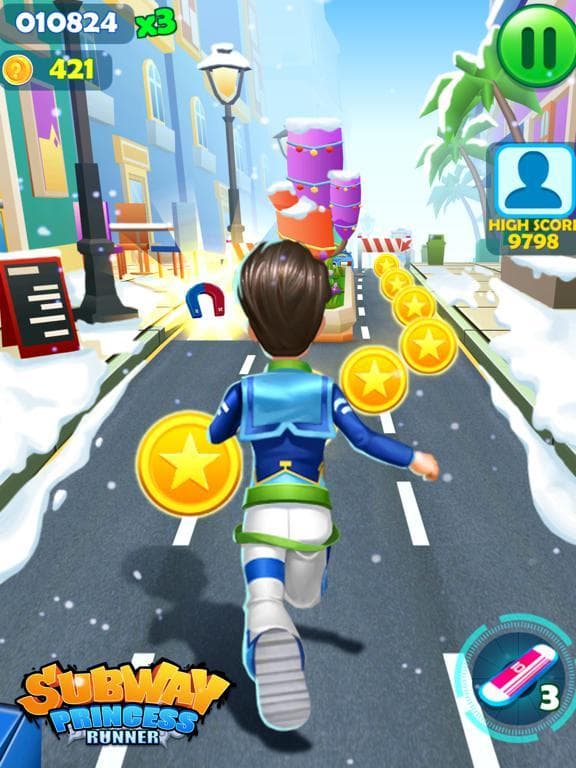 Subway Princess Runner screenshot 4