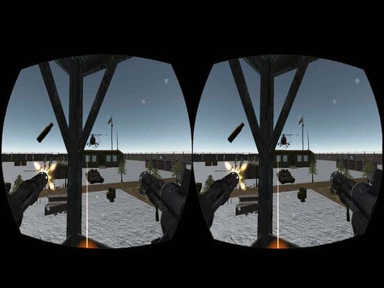 VR Gunship Rescue Helicopter Battle screenshot 3