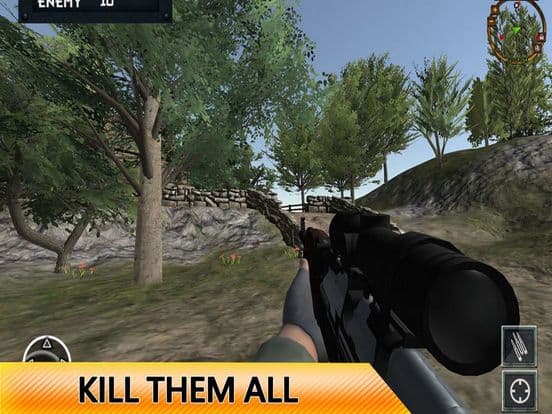 US Military Sniper Shoot War screenshot 2