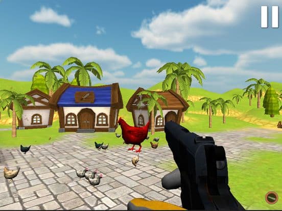 Farm Infected Chicken Shooter screenshot 3