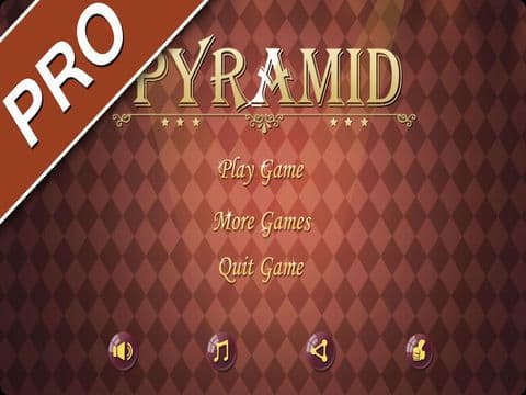 Awesome Pyramid Solitaire Pro screenshot 2