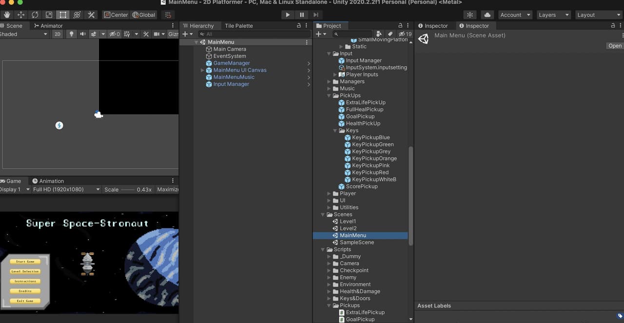 2D Platformer (Tutorial)