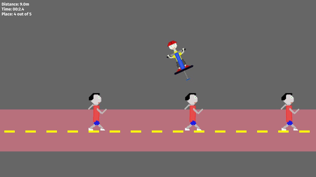 Pogo Hurdling
