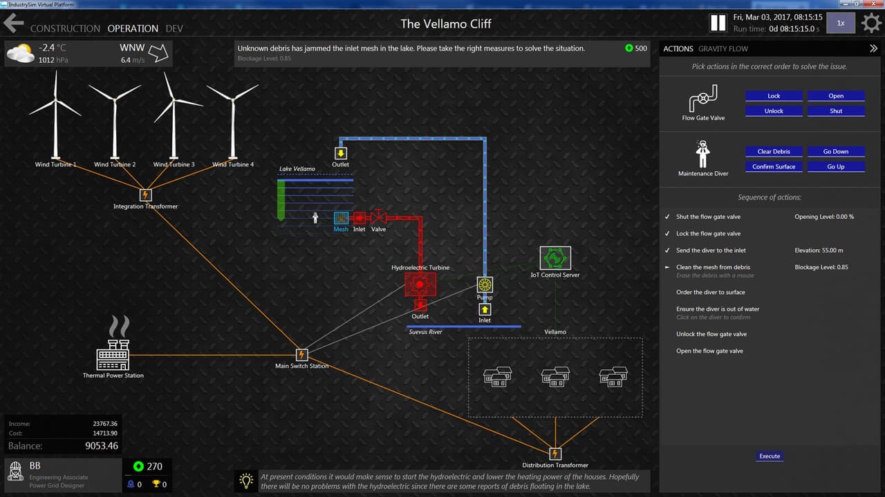 IndustrySim Virtual Platform screenshot 5