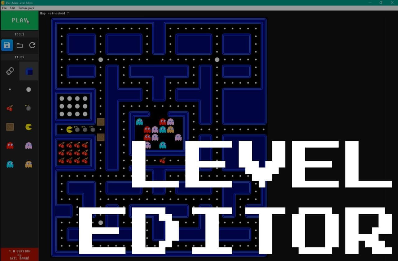 [FREE] PACMAN + LEVEL EDITOR screenshot 2