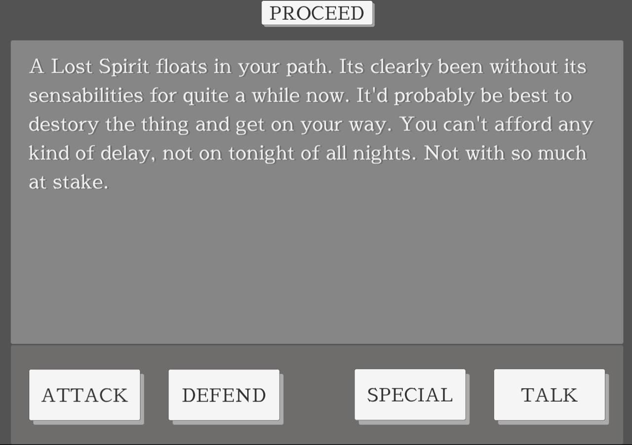 Weekly Game Jam "Ghost Story"