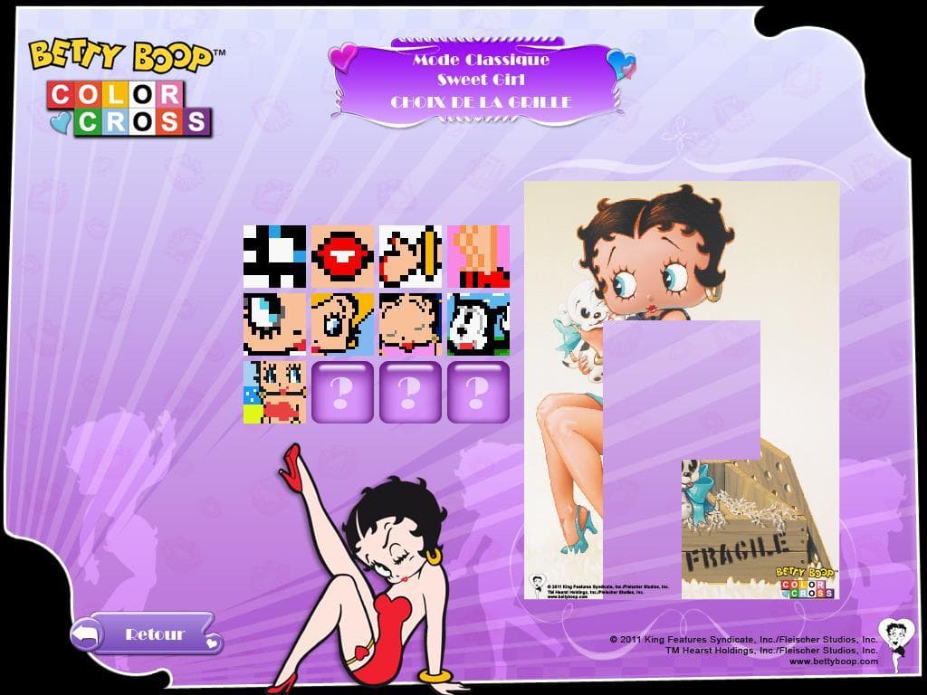 Betty Boop Color Cross screenshot 4