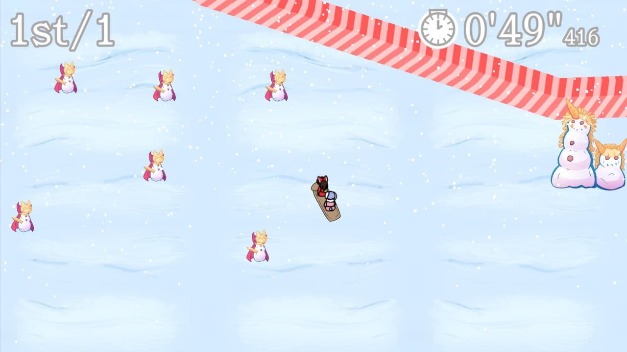 Touhou Sleigh Race Vacation screenshot 2