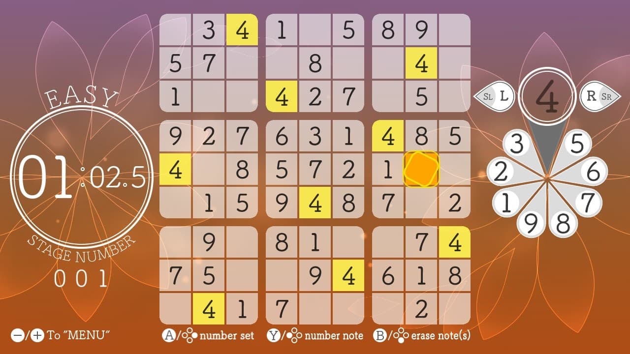 Sudoku Relax 3 Autumn Leaves screenshot 3