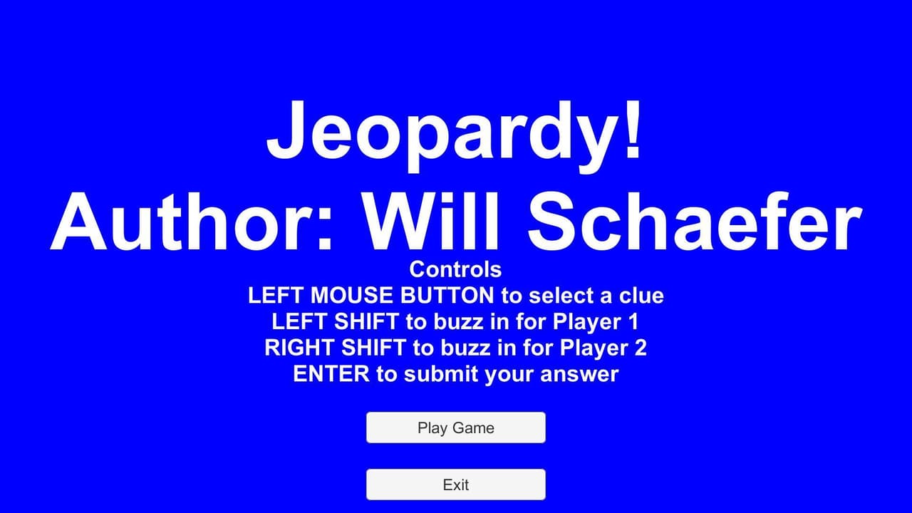 William Schaefers Jeopardy! screenshot 2