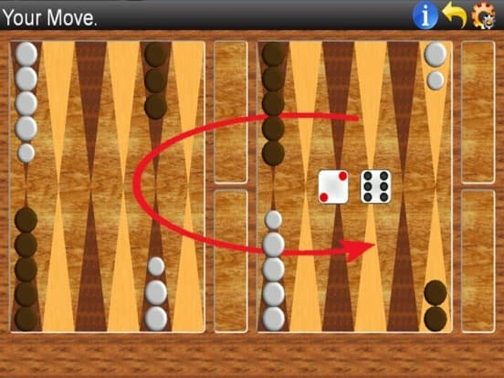 Backgammon Lite screenshot 2