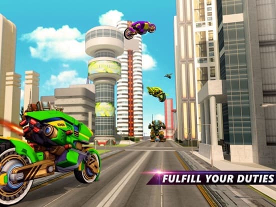 Futuristic Robot Transforming screenshot 4
