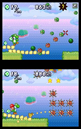 Yoshi Touch & Go (DS) screenshot 2
