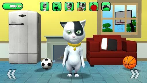 Talking Baby Cat Max Pet Games screenshot 2