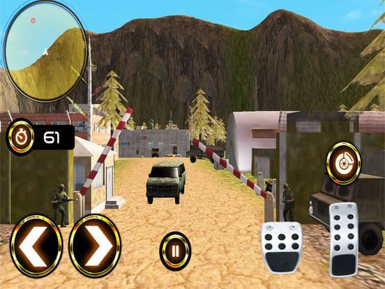 Army Criminal Transport Van 3D screenshot 5