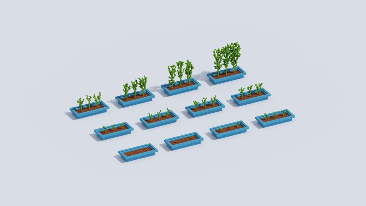 Voxel Plantation Plant T2 screenshot 2