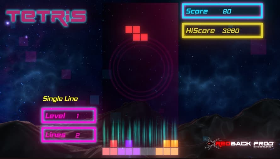 Tetris Clone (RedBack Prod)