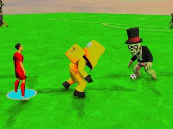Zombie Soccer Stars! HD Lite screenshot 2