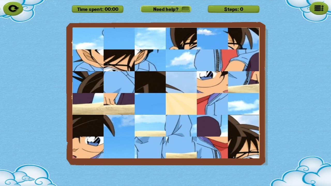 Anime Slider Puzzle