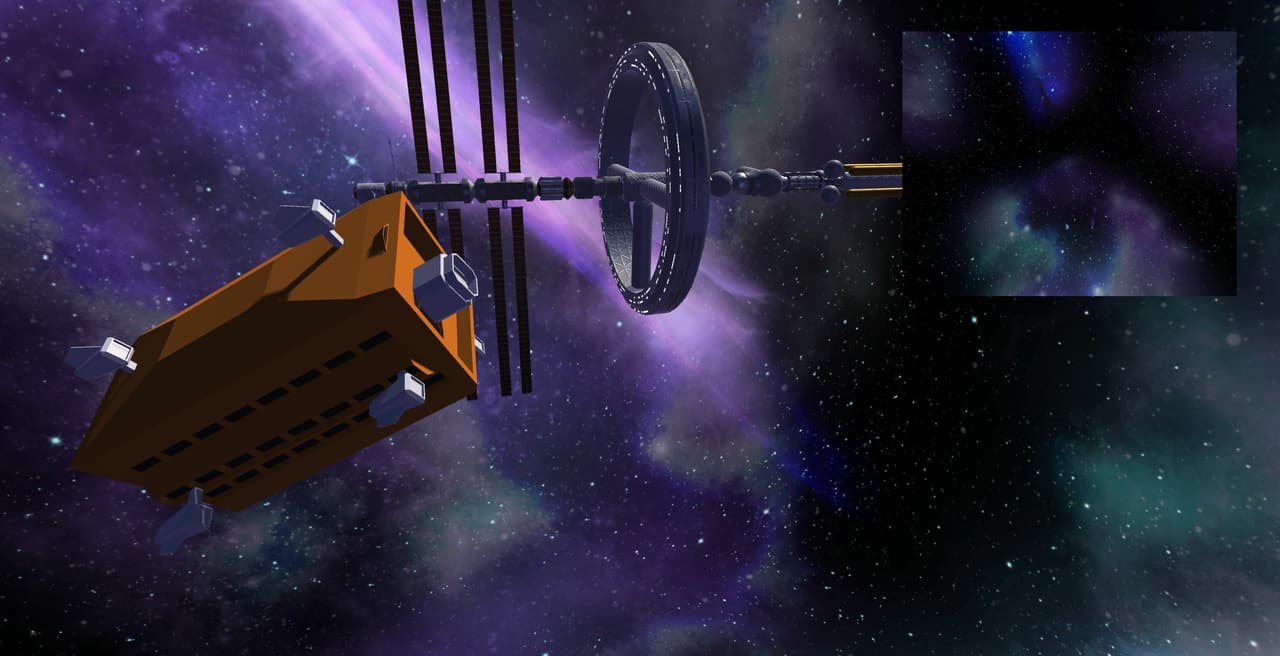 Routinary Space Docking Simulator 2077 screenshot 5