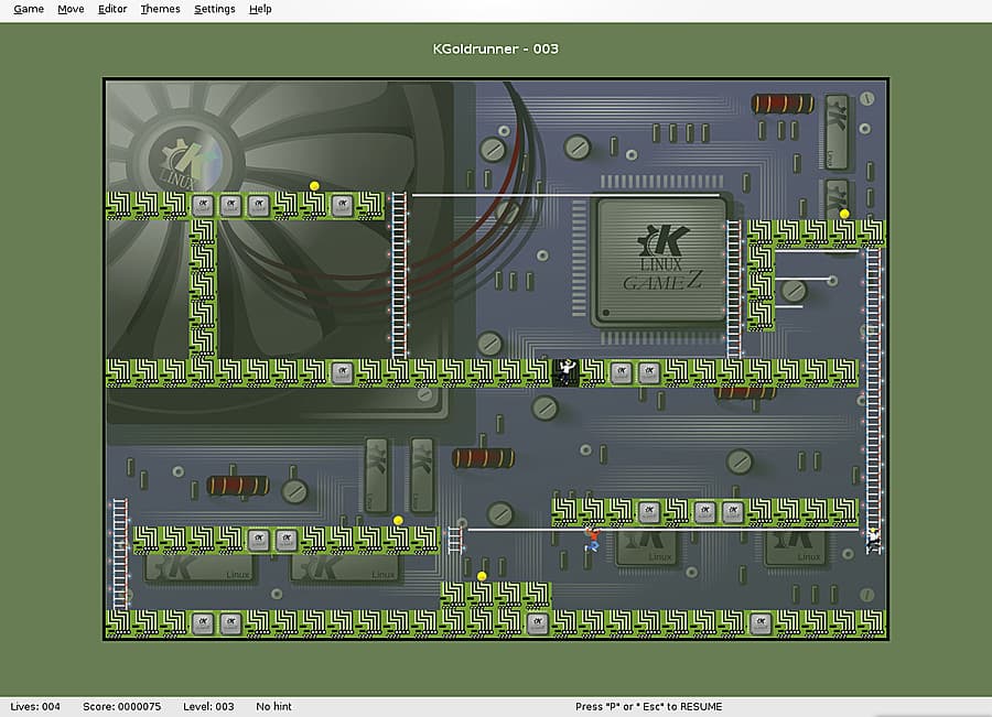 KGoldrunner screenshot 2