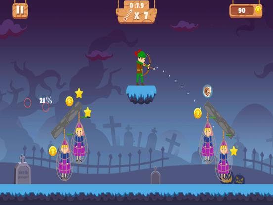 Bow Master: Save people screenshot 2