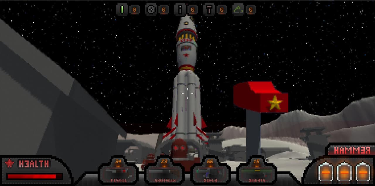 PROTON: Retro-Like Soviet FPS Game (GGJ 2020) screenshot 2