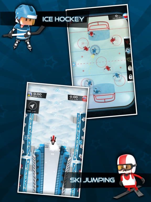 Flick Champions Winter Sports screenshot 3