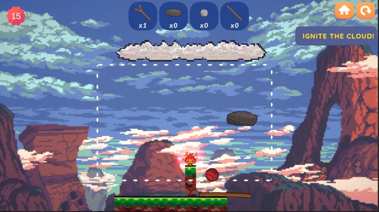 Kindle - A Flaming Hot Puzzle screenshot 3