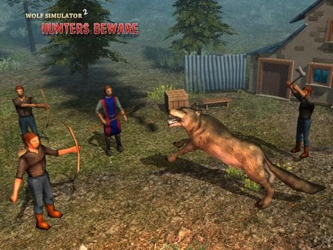 Wolf Simulator 2: Hunters Beware screenshot 2