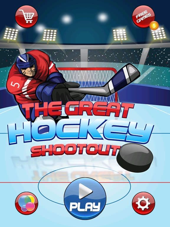 Hockey Flick Pro Version - The Great Hockey Game screenshot 2