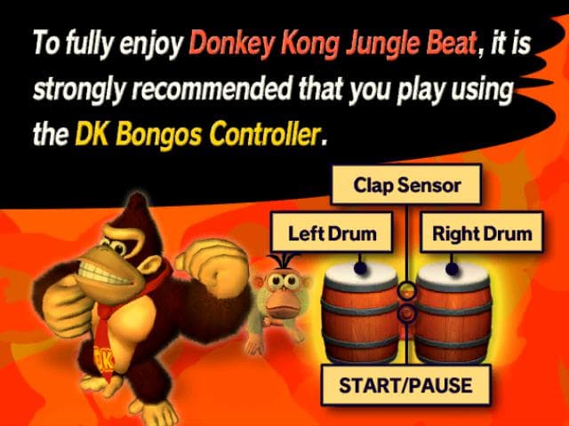 Donkey Kong Jungle Beat screenshot 2
