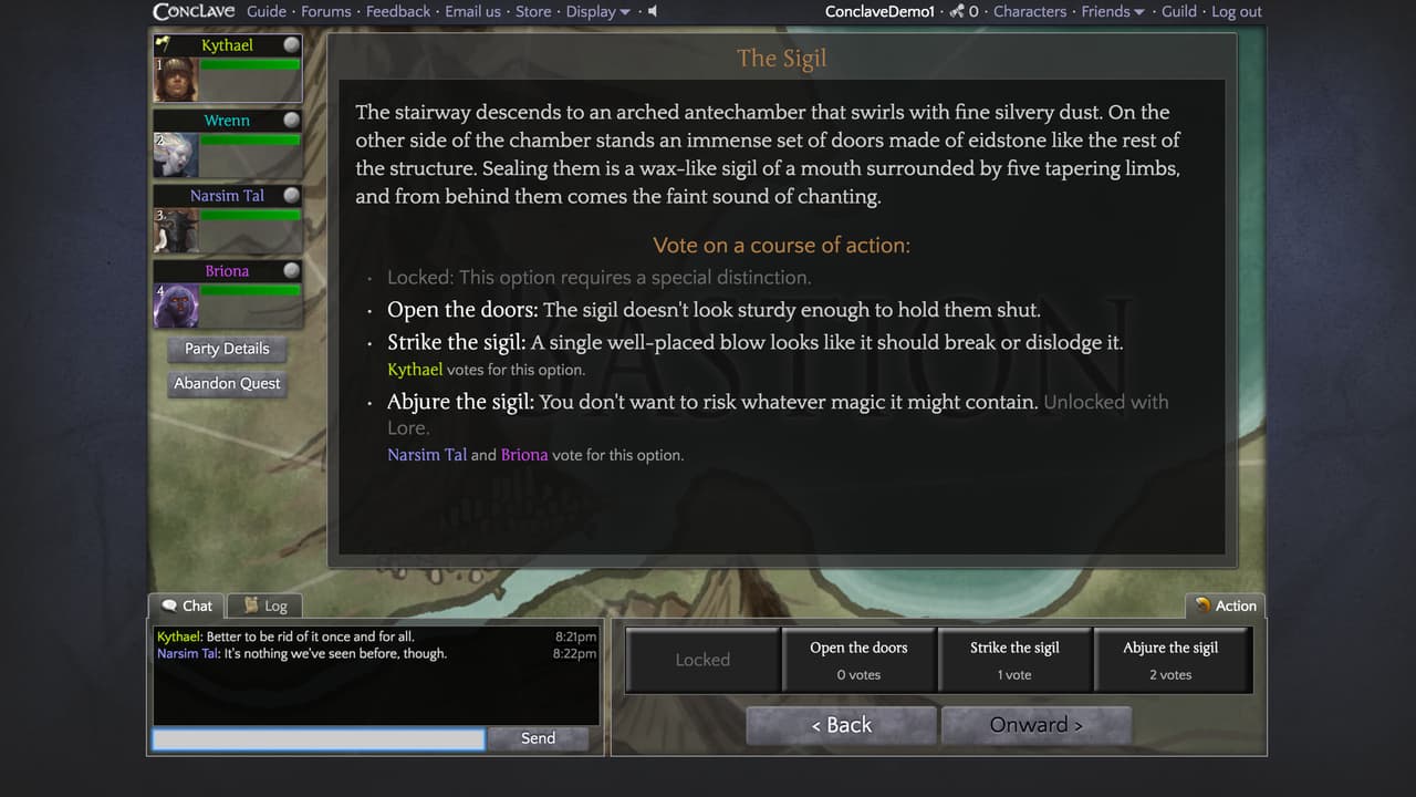 Conclave screenshot 5