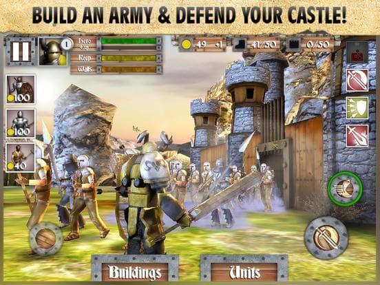 Heroes and Castles screenshot 2