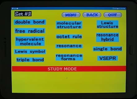 Chem-Words 4: Bonding & Molecular Geometry screenshot 5