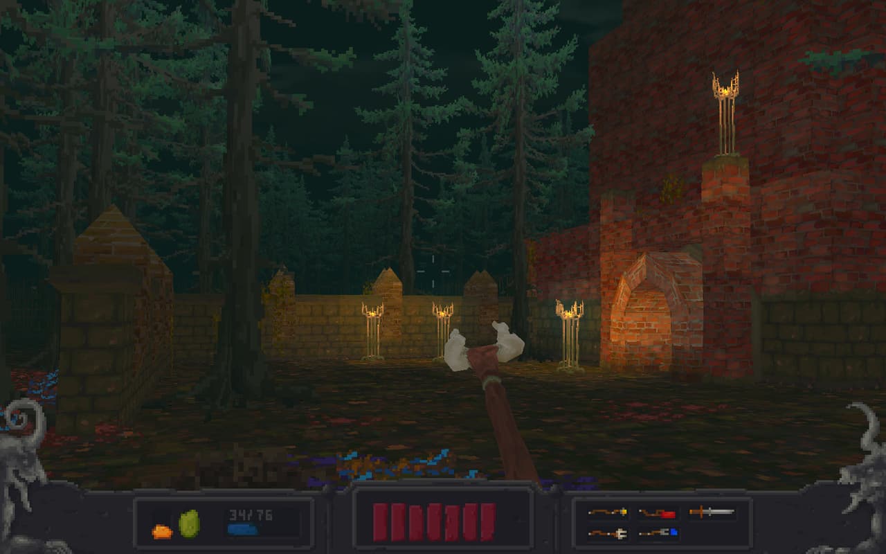 Autumn Night 3D Shooter screenshot 4