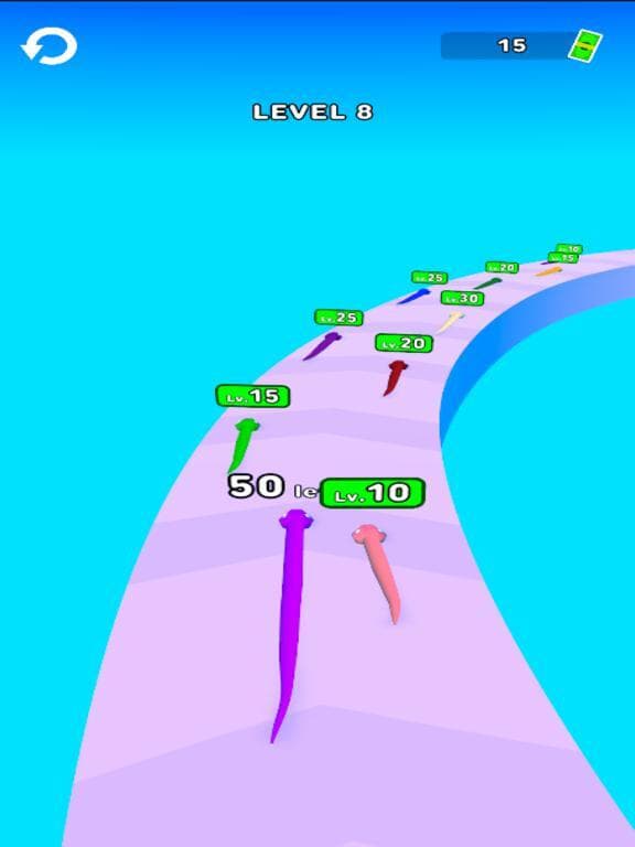 Colorful Snake: Match Color screenshot 5