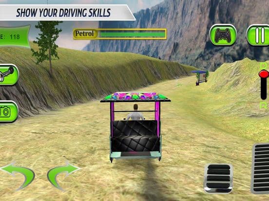 Rikshaw Visit Mountain Tourist screenshot 2