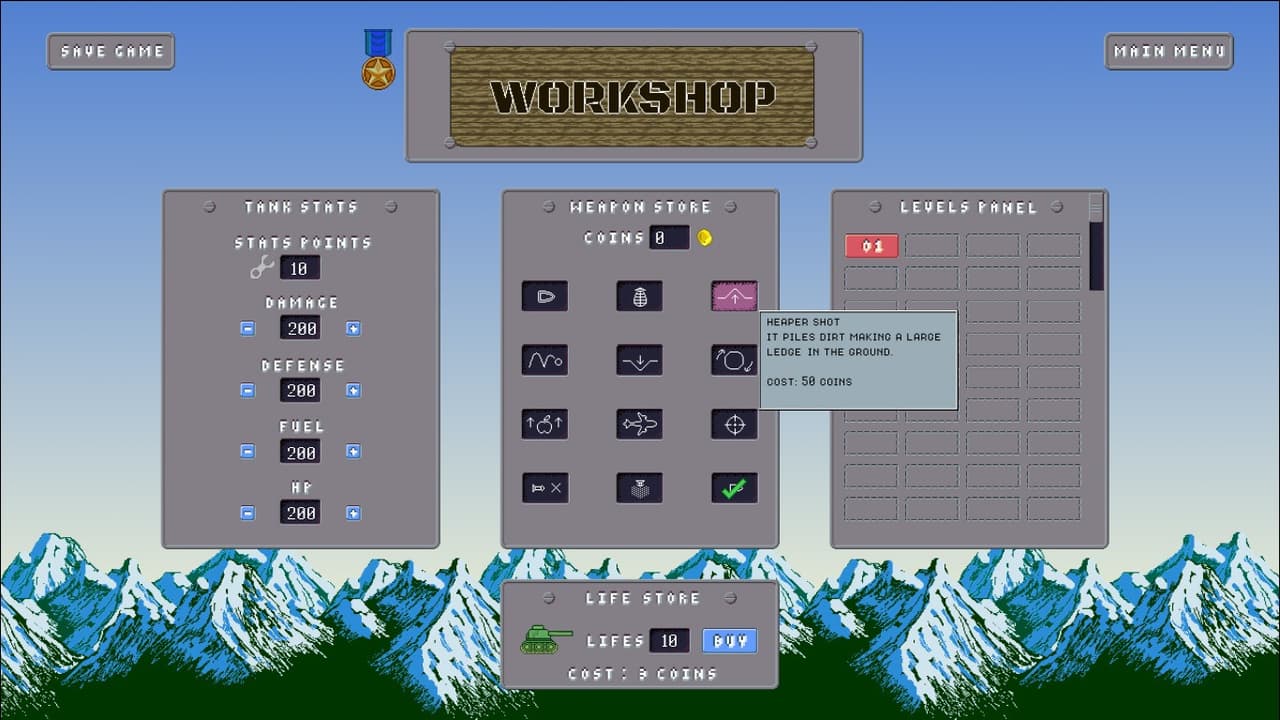 Josies Tank screenshot 2