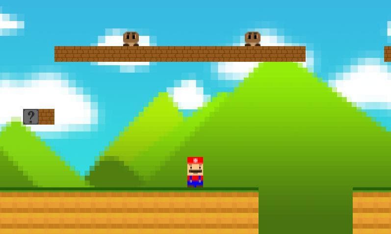 Jumping Blockman