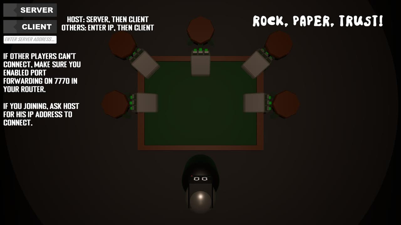 Rock, Paper, Trust!