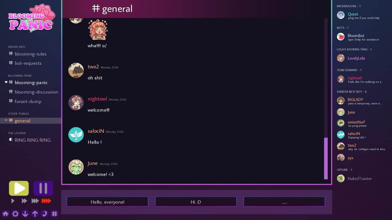 Blooming Panic screenshot 2