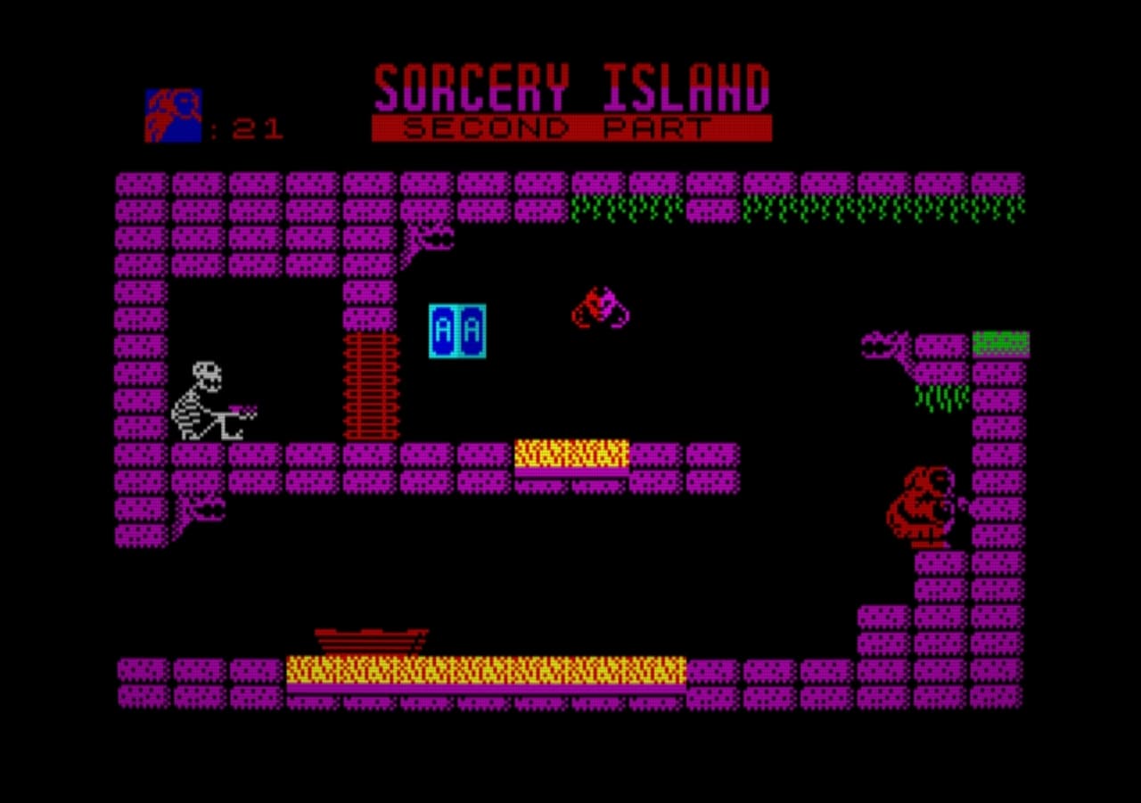 SORCERY ISLAND - ZX Spectrum 48k screenshot 3
