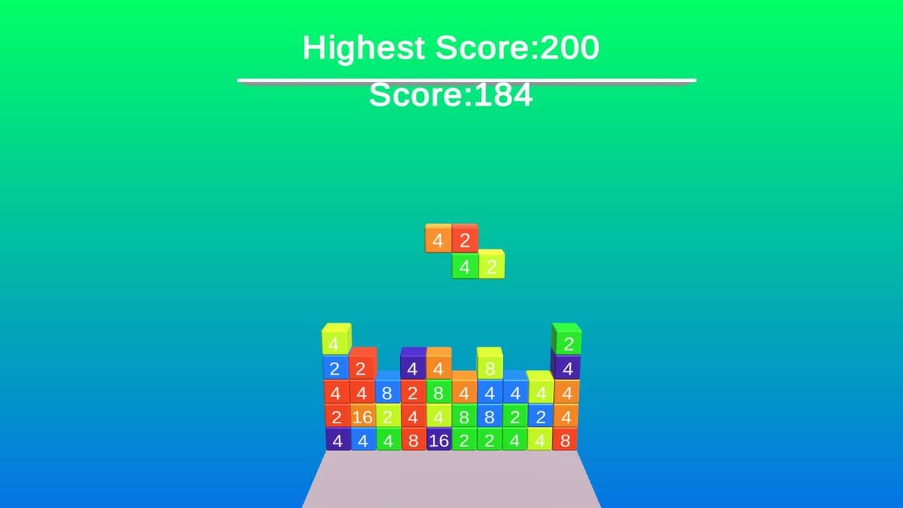 Tetris 2048 PC screenshot 3
