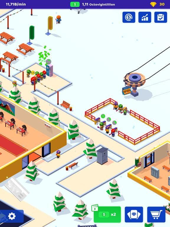 Ski Resort: Idle Snow Tycoon screenshot 4