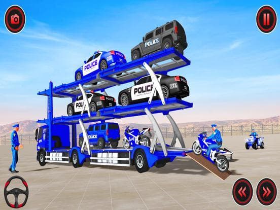 Grand Police Transport Games screenshot 2